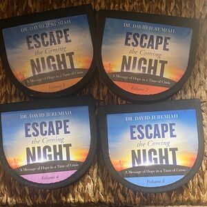 Escape the Coming Night Audiobook CD set a Bible study on Revelations